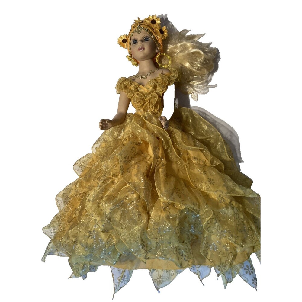 Oshun Spiritual Doll Santeria Orisha Eggun Religious Muñeca Decor Doll is 35"